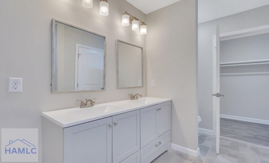 Elegant Master Bath with Double Vanity