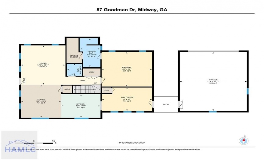 Main Level Floorplan